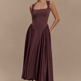 Sharon – Elegantne midi kleit