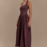 Sharon – Elegantne midi kleit
