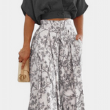 Olivia – Boho komplekt V-kaelusega