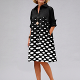 Daniela™ – Stiilne polka midi kleit