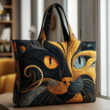 Käsitööna valmistatud kott – Mystic Cat