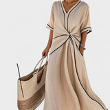 Emília – Elegantne rihmadega kleit