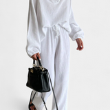 Aya – Elegantne puuvillane komplekt