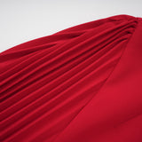 Valentine – Elegantne plisseeritud maksikleit