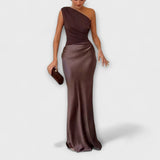 Luna – Elegantne satiinist kleit