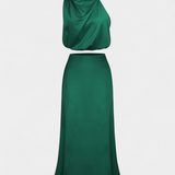 Hanna – Elegantne drapeeritud kleit