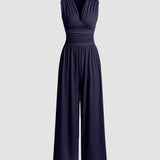 CHARITY – Šikk ilma varrukateta laia jala jumpsuit