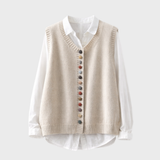 Rosalie – Elegantne kootud vest