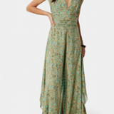 Leandra – Elegantne kleit lillemustriga
