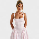 Sherrie – Vintage midi kleit