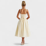 Sherrie – Vintage midi kleit